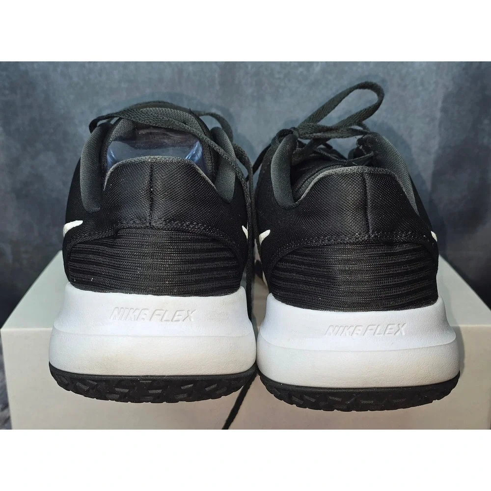 Nike Flex Control 4 Training Shoes‎ Black White CD0197-002 Mens 14